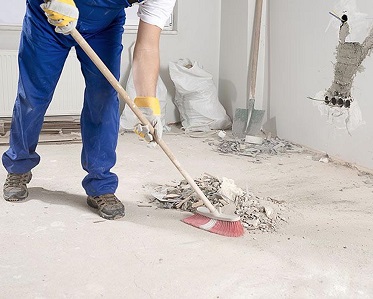 construction cleanup