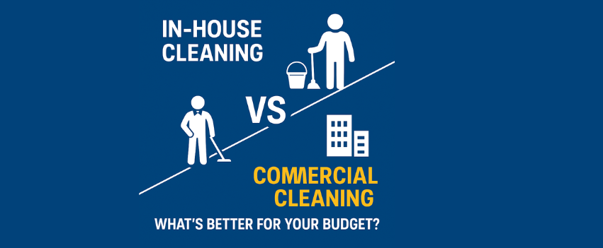 In-House Cleaning vs. Commercial Cleaning: What’s Better for Your Budget?